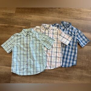 Izod Kids Plaid Button-Down Shirts - Set of 3